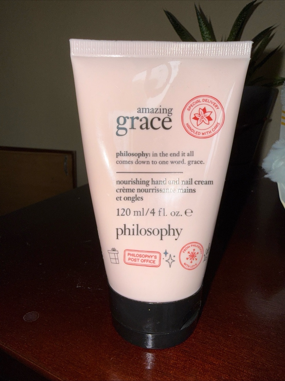 Philosophy Amazing Grace Nourishing Hand & Nail Cream - Soft Pink